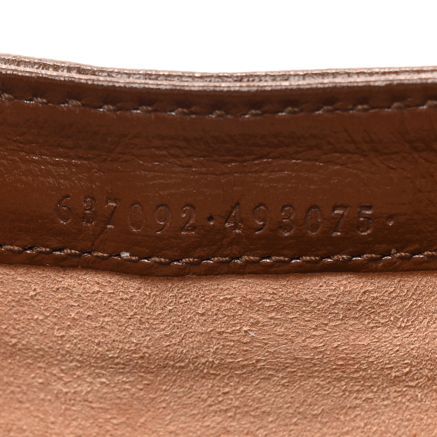 Gucci GG Supreme Monogram Azalea Calfskin Web Mini Jackie 1961 Hobo Beige Ebony Brown Sugar 7 of 10