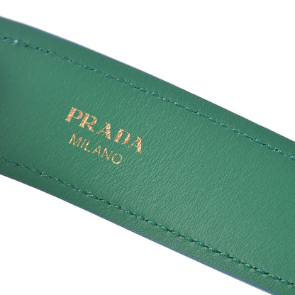 Prada Saffiano Sombrero Cactus Print Strap Azzurro 3 of 5