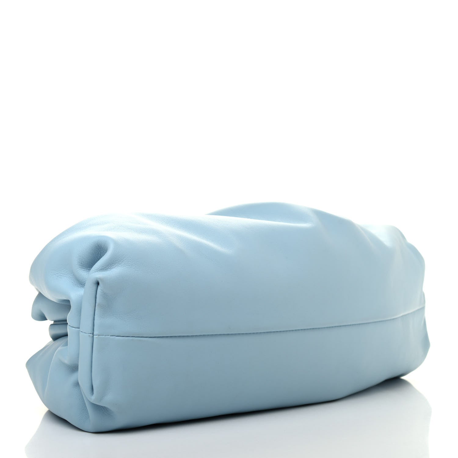 Bottega Veneta Smooth Butter Calf The Pouch Oversized Clutch Ice 3 of 4