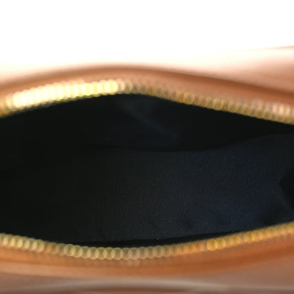 Saint Laurent Calfskin Matelasse Monogram Lou Camera Bag Cinnamon 5 of 11