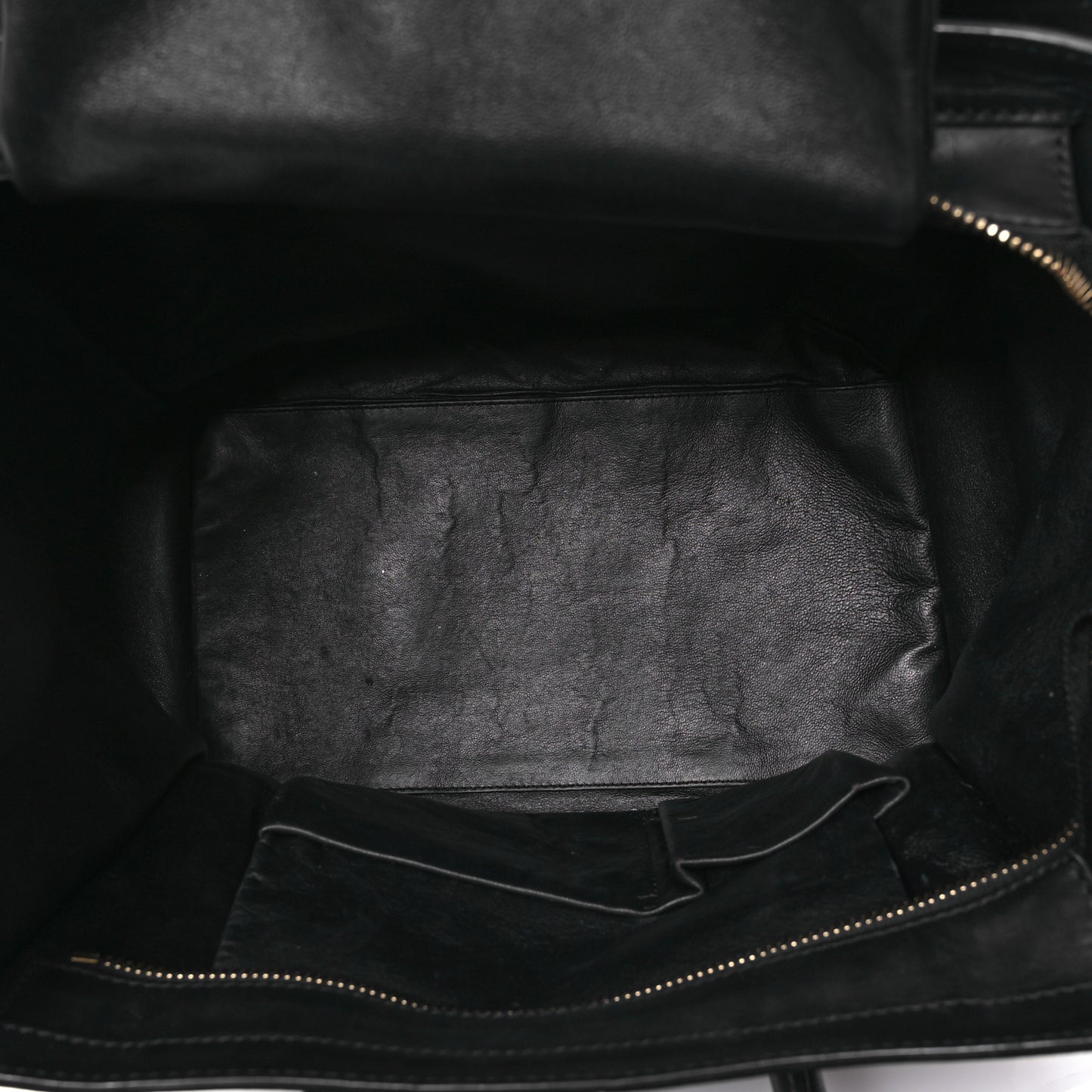 Smooth Calfskin Mini Luggage Black