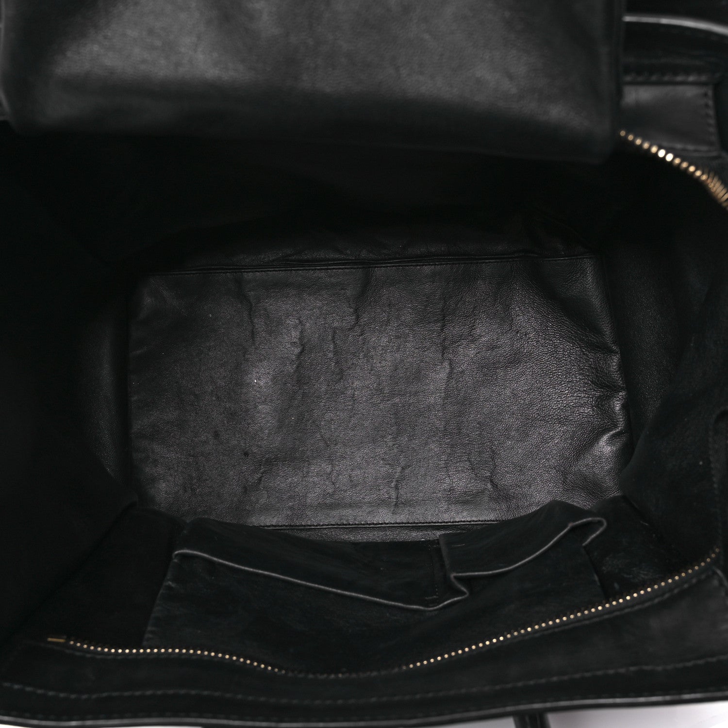Celine Smooth Calfskin Mini Luggage Black 5 of 12