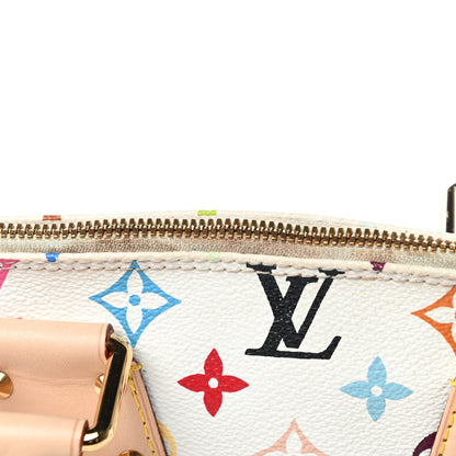 Louis Vuitton Monogram Multicolor Alma White 14 of 16