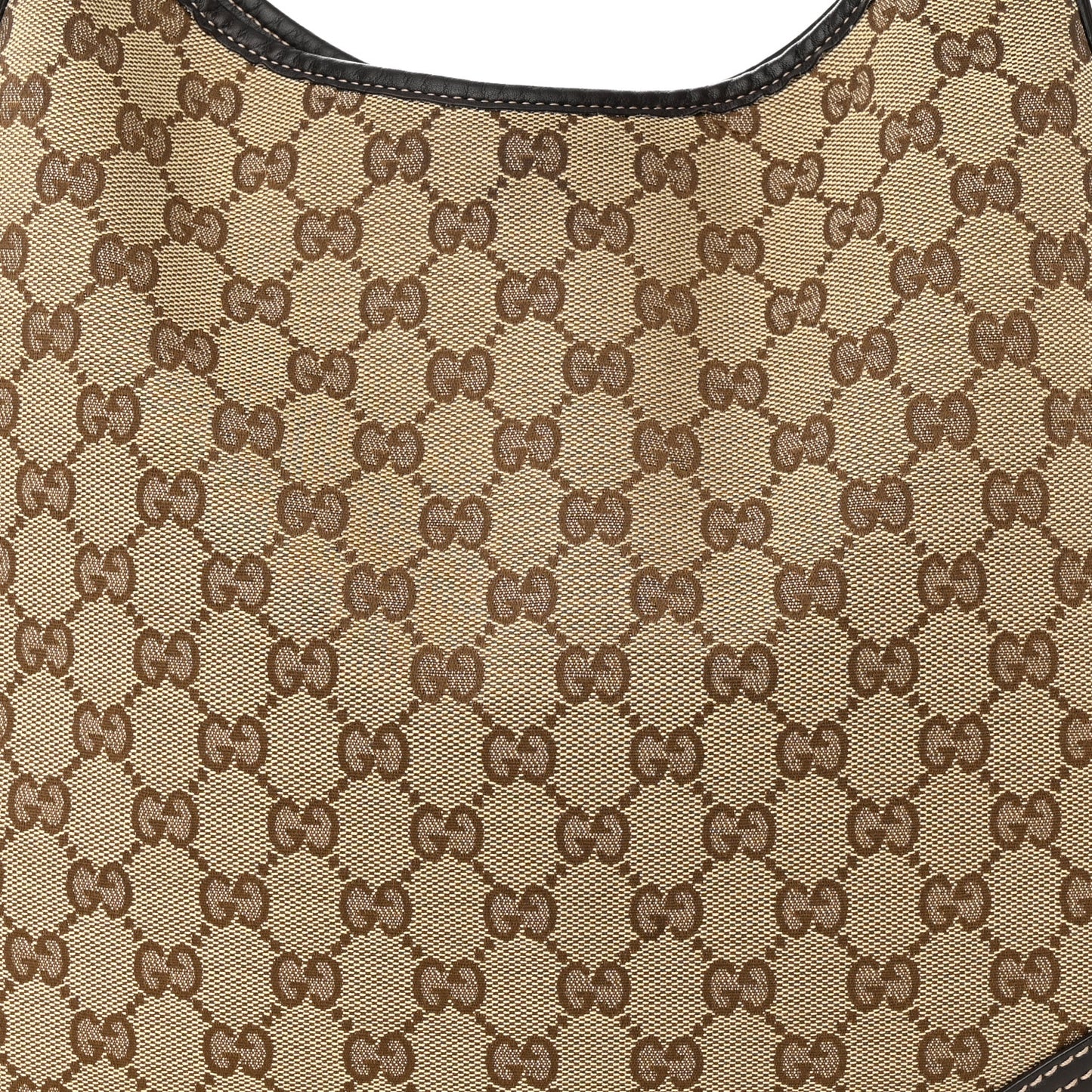 Monogram Medium New Britt Hobo Dark Brown