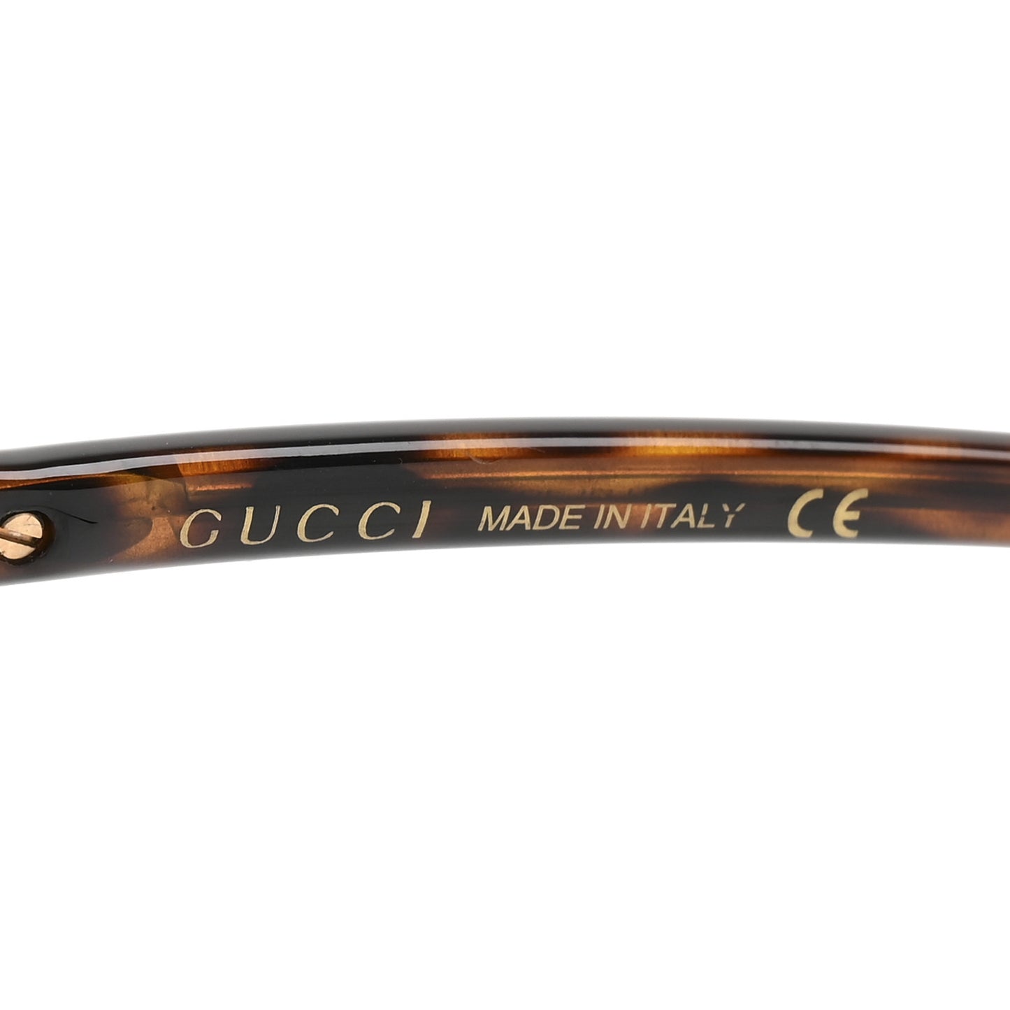 Horsebit Square Frame Sunglasses GG0892SA Tortoise