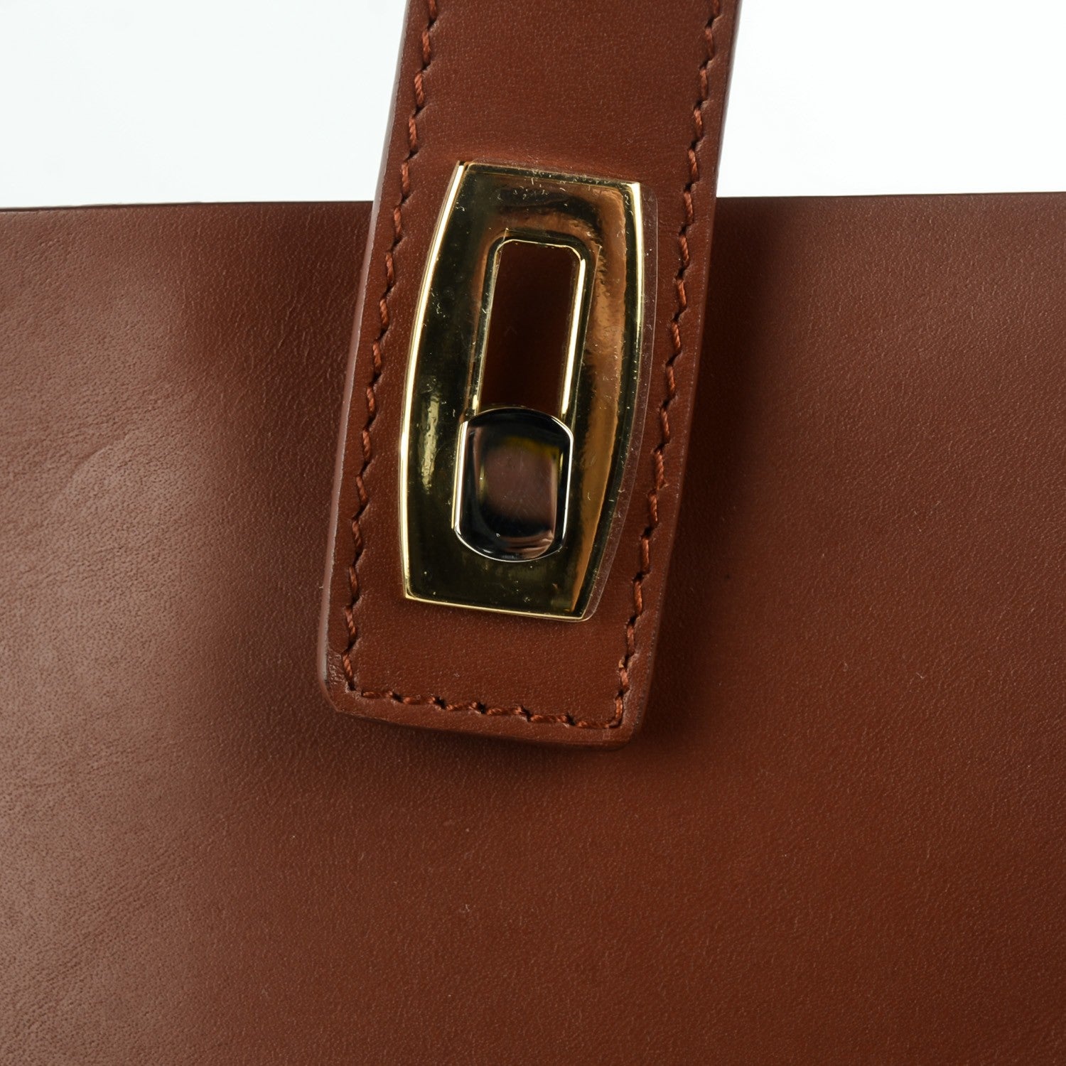 Balenciaga Calfskin Pocket Tote M Chocolate Black 9 of 9