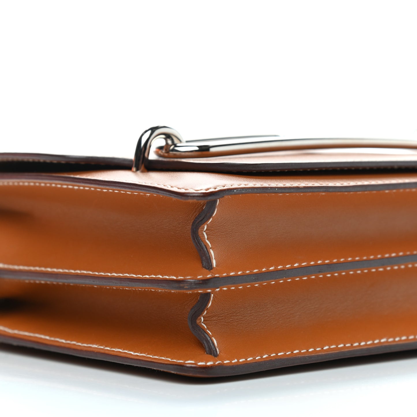 Veau Butler Mini Sac Roulis Natural Sable