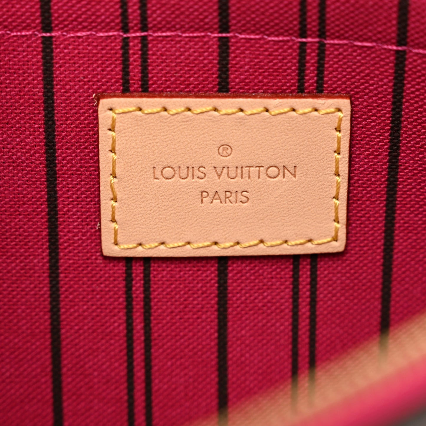 Monogram Neverfull MM GM Pochette Pivoine