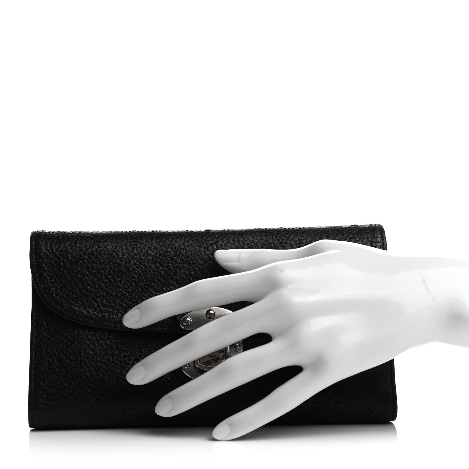 Louis Vuitton Mahina Amelia Wallet Black 2 of 7