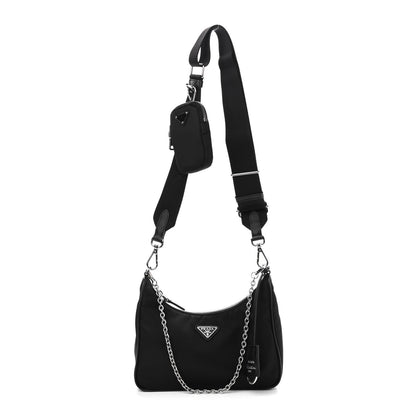 Prada Nylon Re-Edition 2005 Shoulder Bag Black 1 of 10