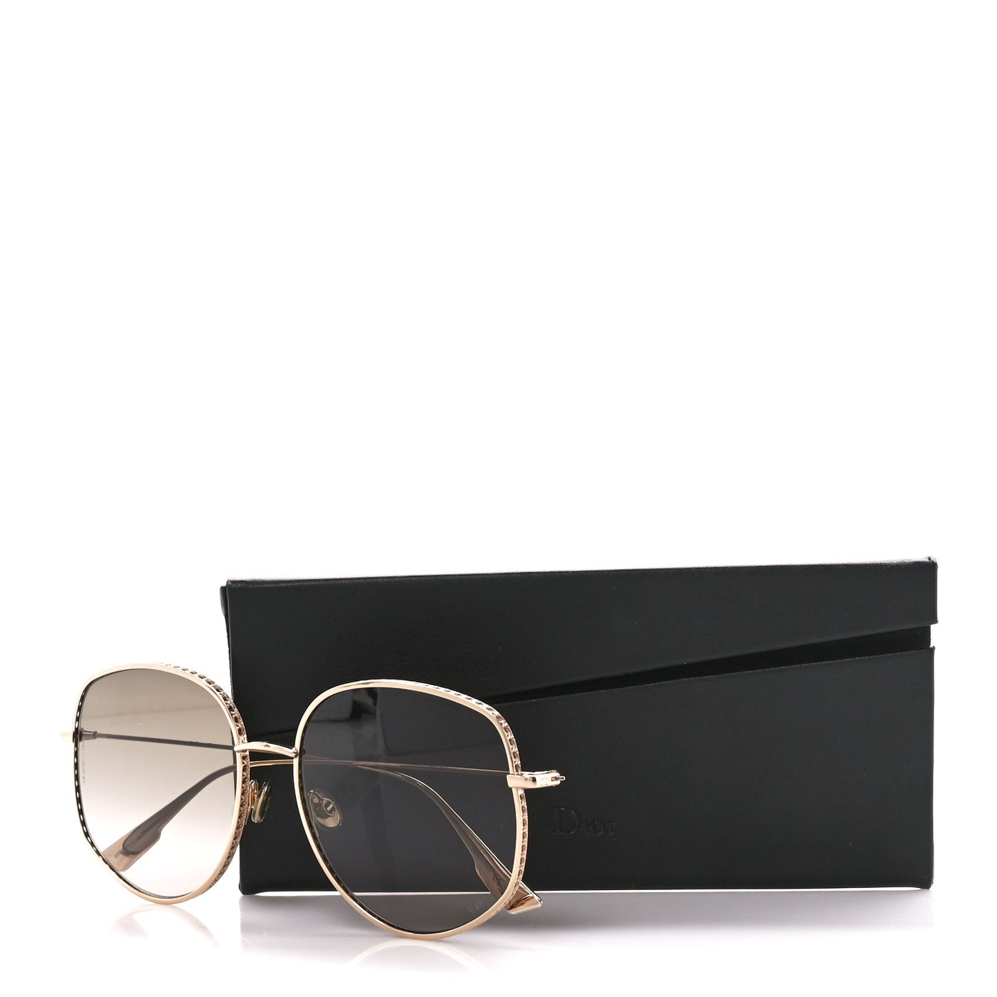 Metal Dior By Dior Sunglasses Gold