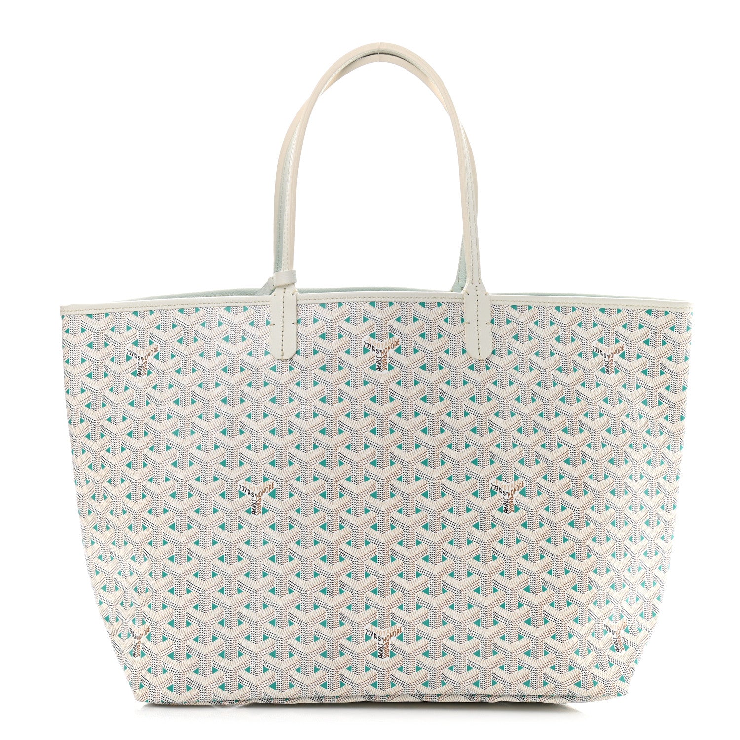 Goyard Goyardine Saint Louis Claire Voie PM White Opaline 3 of 11