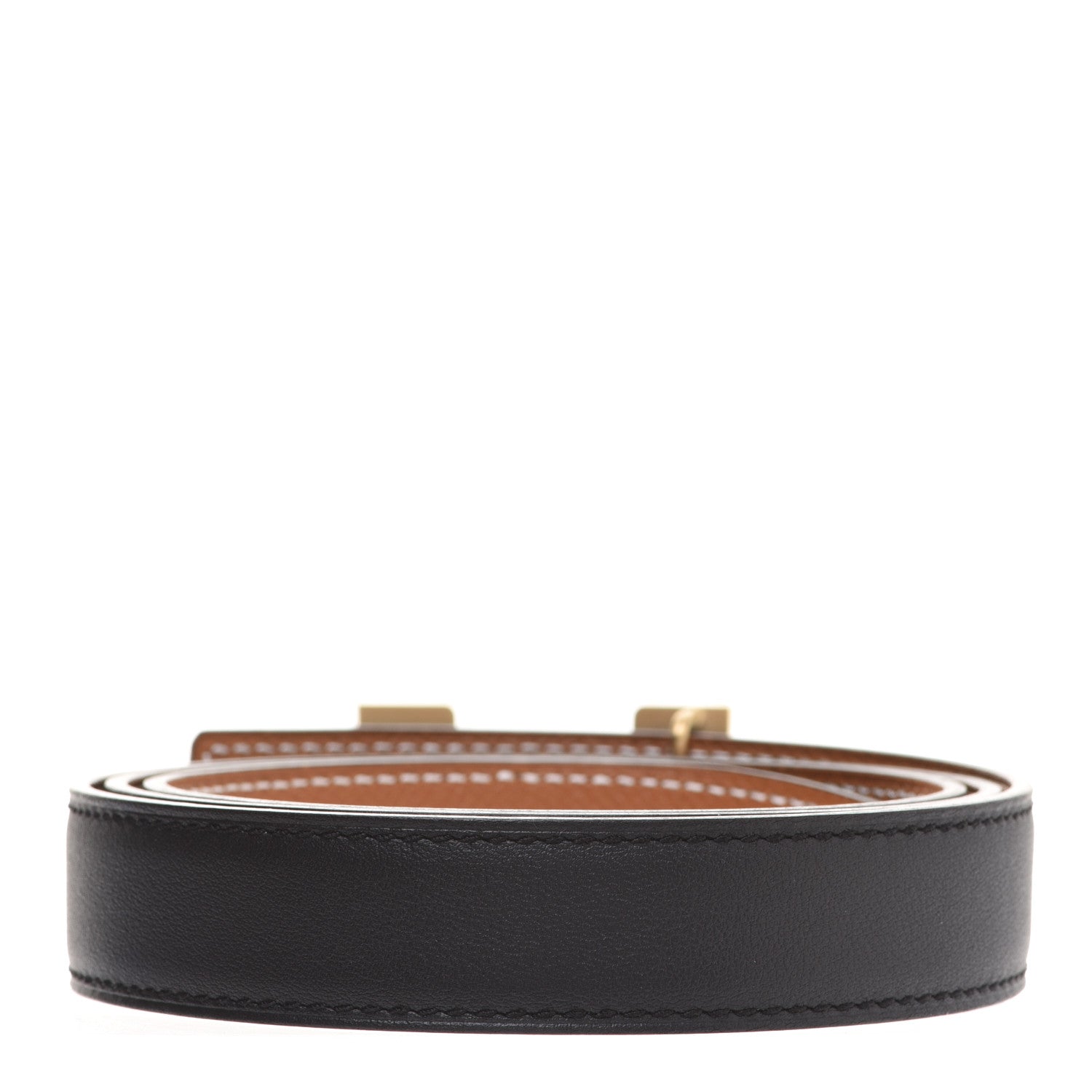 Hermes Swift Epsom 24mm Mini Constance H Belt 90 Black Gold 2 of 7