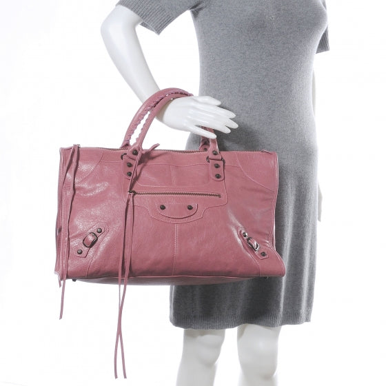 Balenciaga Agneau Work Rose Bruyere 2 of 7