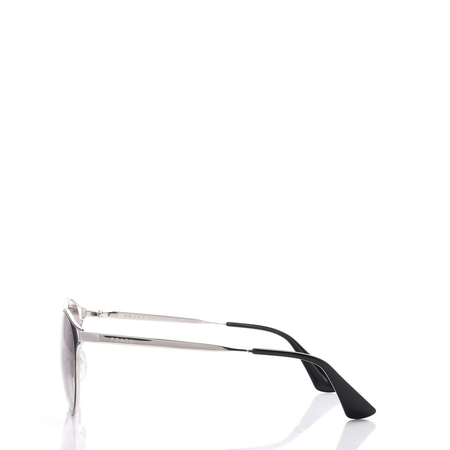 Prada Cinema Sunglasses SPR 62S Black Silver 3 of 8