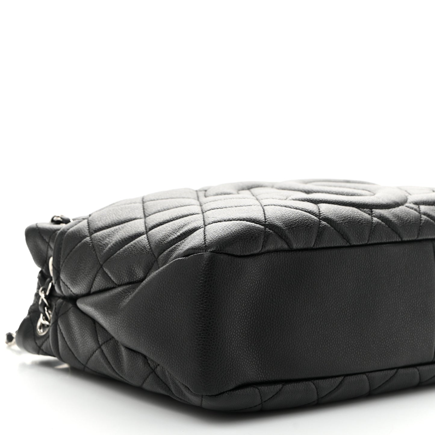 Caviar Quilted Timeless CC Soft Tote Black