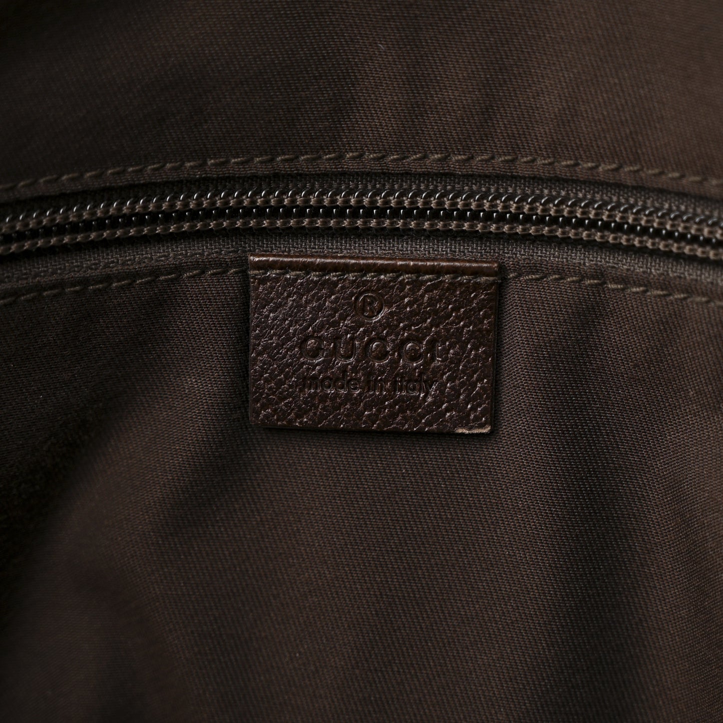 Monogram Web Medium Flap Messenger Beige Dark Brown