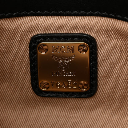 MCM Calfskin Quilted Small Patricia Belt Bag Black 6 of 11