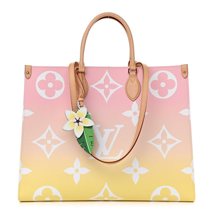 Louis Vuitton Monogram Giant By The Pool Onthego GM Light Pink 1 of 11