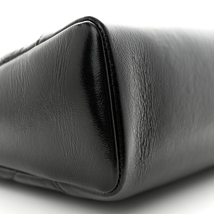 Chanel Shiny Lambskin Quilted 31 Shopping Bag Black 9 of 10