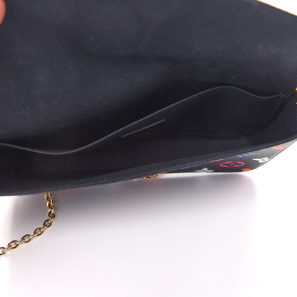 Louis Vuitton Game On Felicie Chain Wallet Black 6 of 11