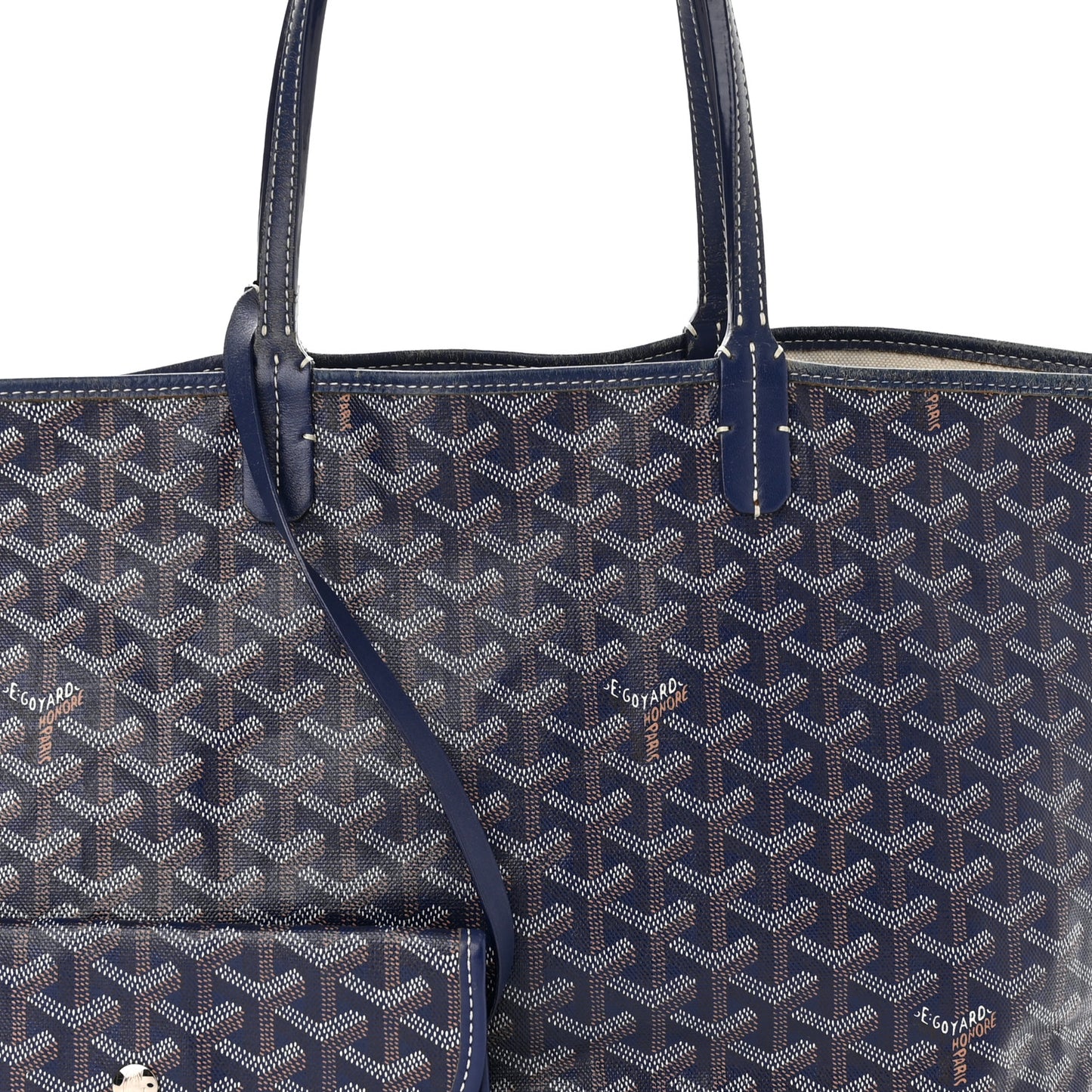 Goyardine Saint Louis PM Navy