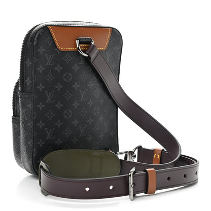 Louis Vuitton Monogram Eclipse Patchwork Amazone Sling Bag 3 of 13