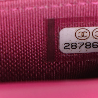 Chanel Lambskin Quilted Phone Chain Clutch Waist Bag Pink 5 of 7