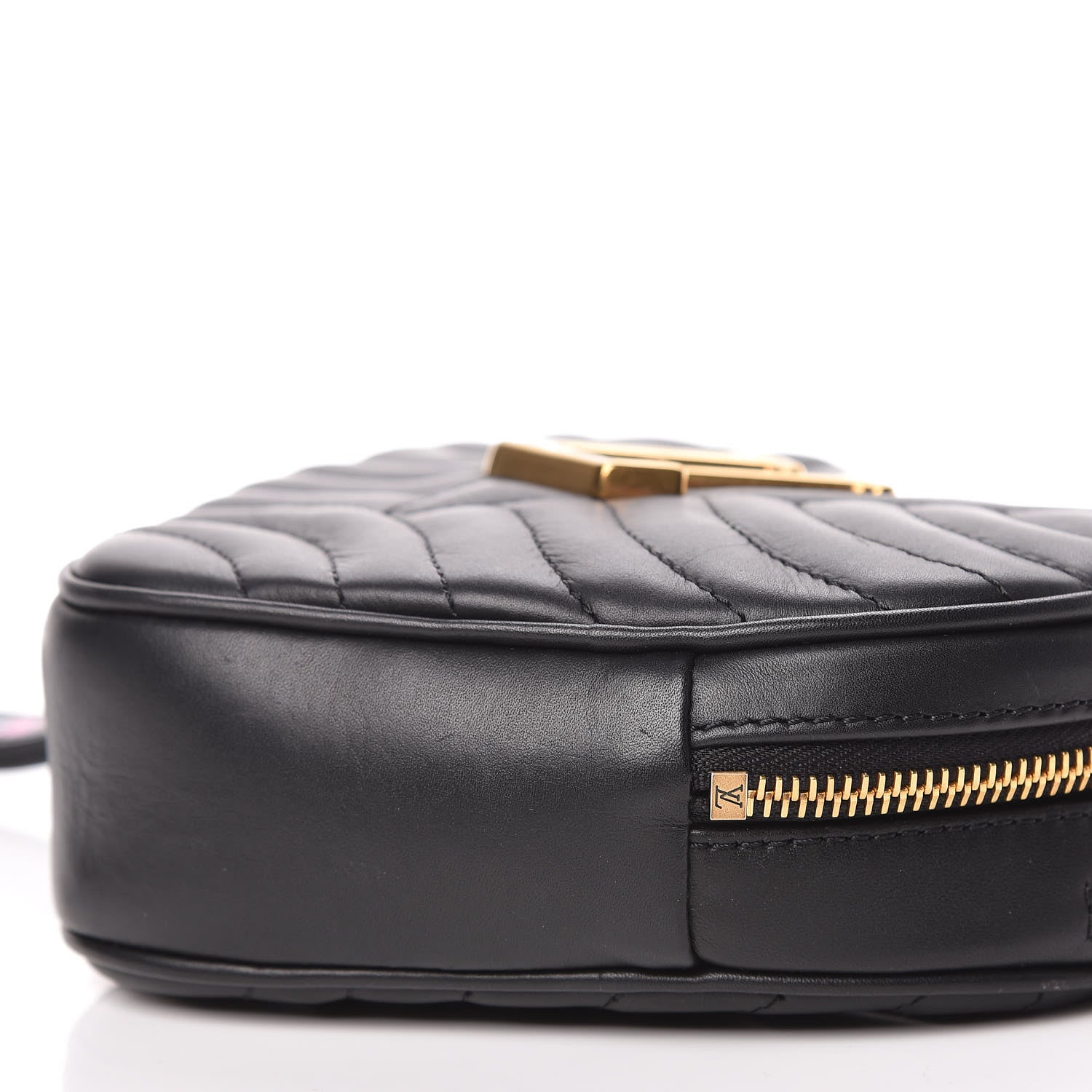 Louis Vuitton Calfskin New Wave Heart Bag Black 8 of 10
