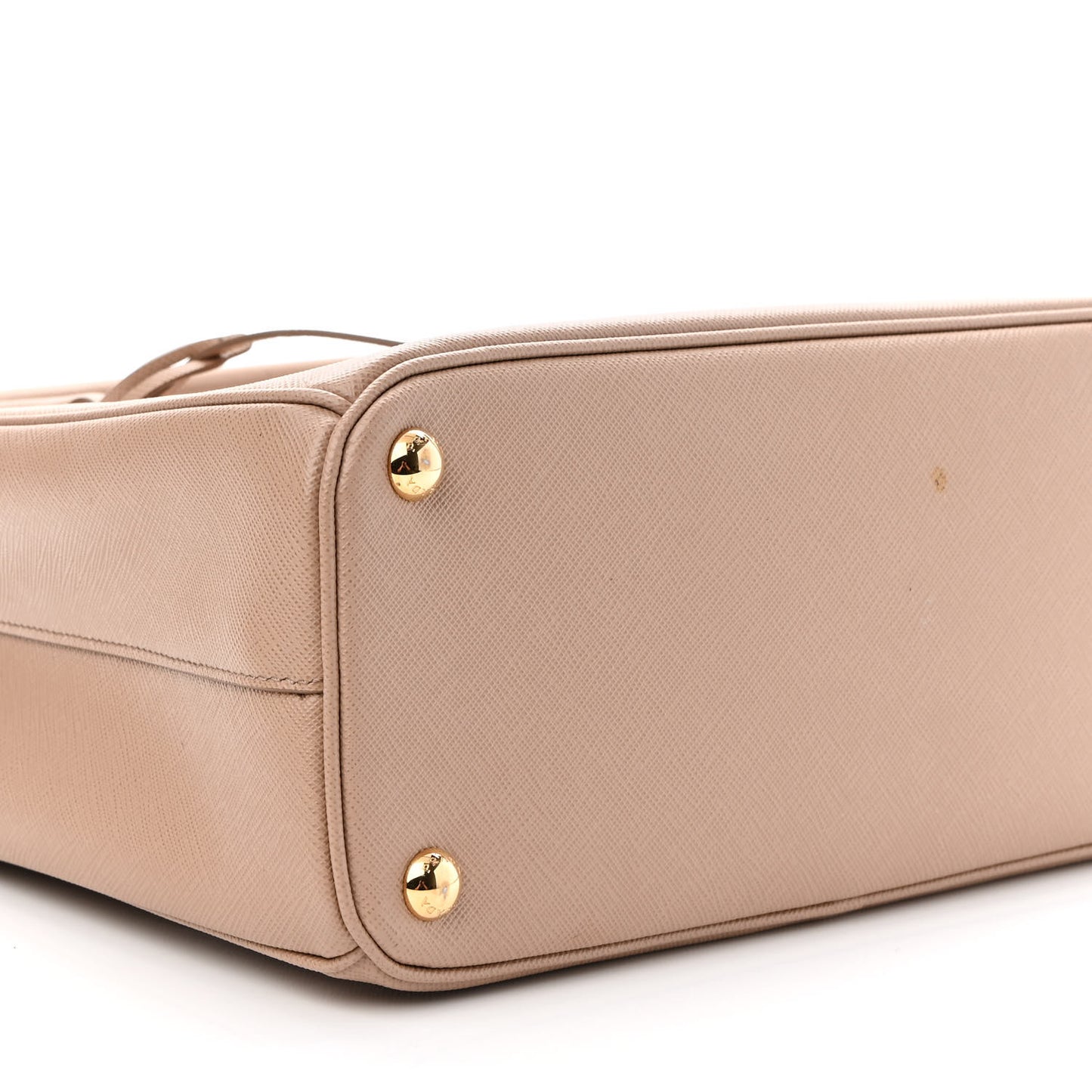 Saffiano Mini Galleria Double Zip Tote Cammeo