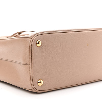 Prada Saffiano Mini Galleria Double Zip Tote Cammeo 9 of 10