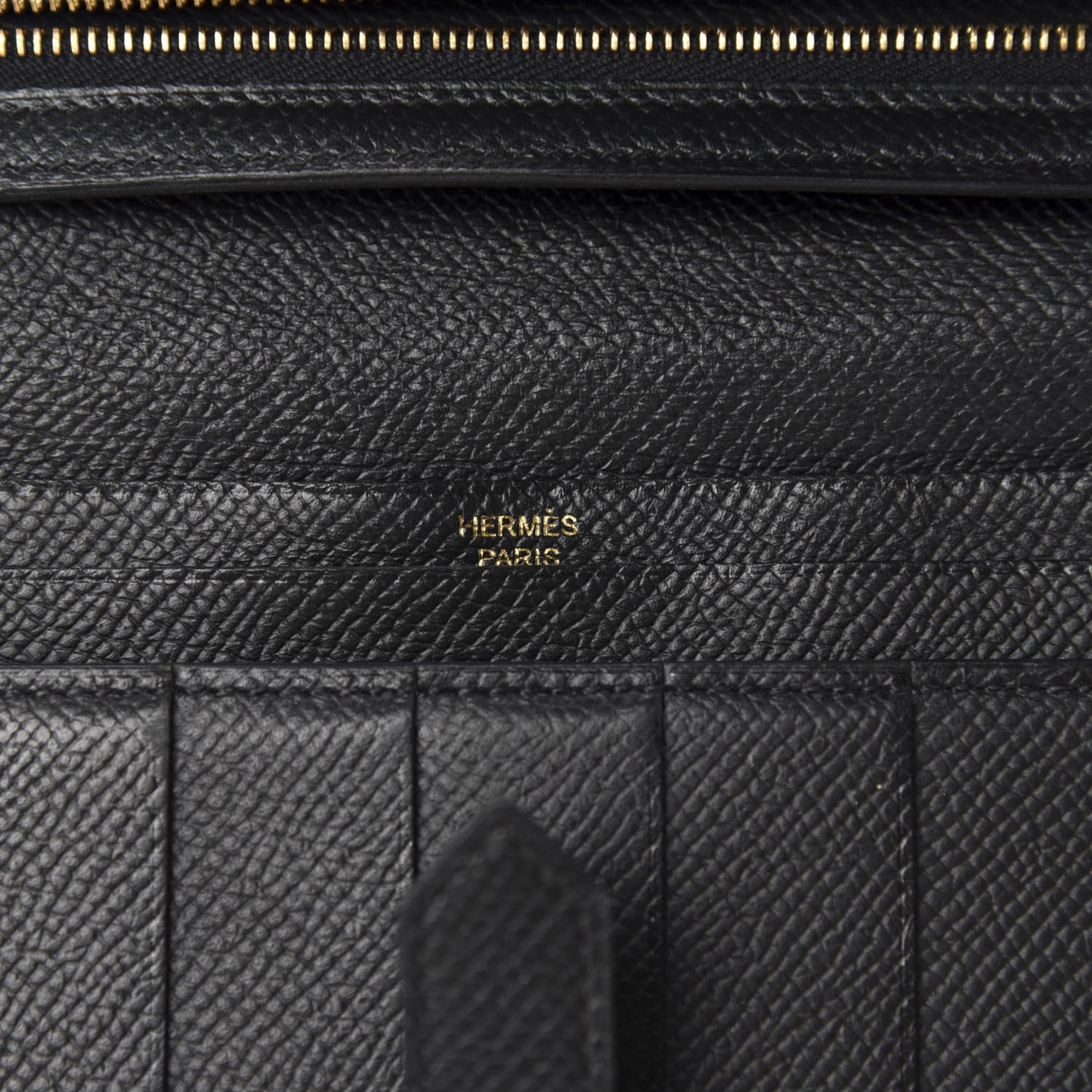 Epsom Bearn Gusset Wallet Black
