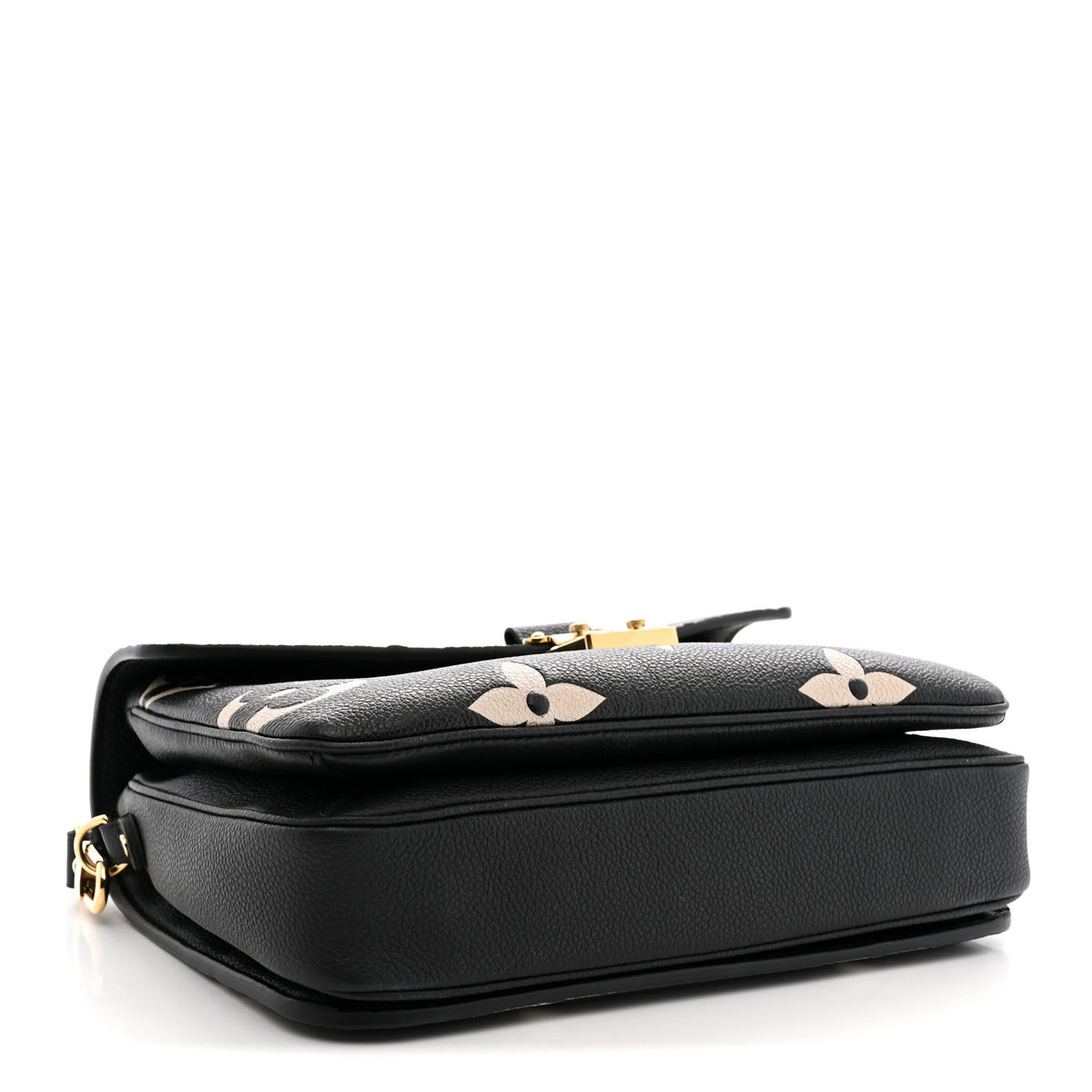 Louis Vuitton Empreinte Monogram Giant Pochette Metis Black Beige 4 of 9