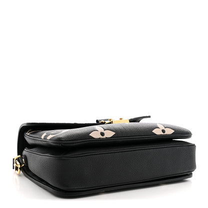 Louis Vuitton Empreinte Monogram Giant Pochette Metis Black Beige 4 of 9