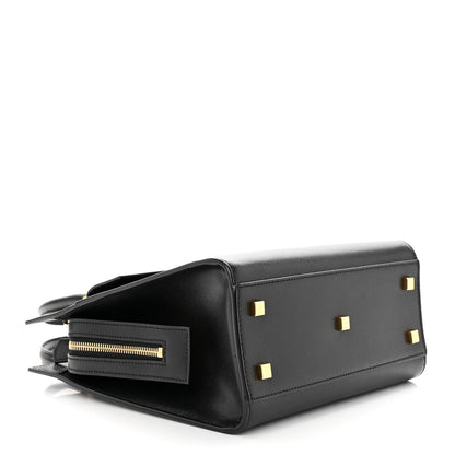 Saint Laurent Grain De Poudre Small Uptown Tote Black 4 of 12