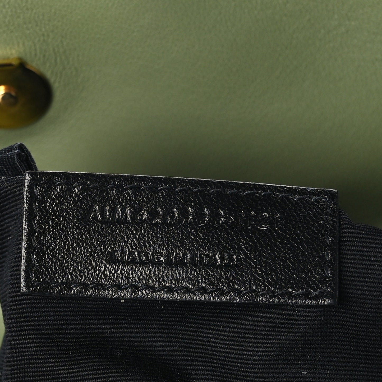 Lambskin Quilted Toy Loulou Puffer Monogram Chain Satchel Light Pistache