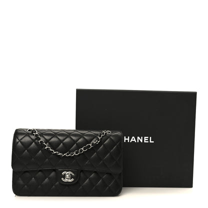 Chanel Caviar Quilted Medium Double Flap Black 13 of 13