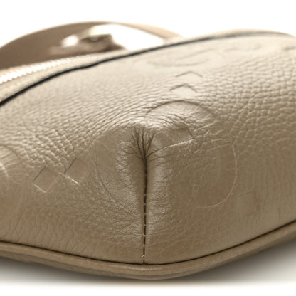Gucci Piuma Calfskin Jumbo GG Embossed Small Belt Bag Good Taupe 9 of 10