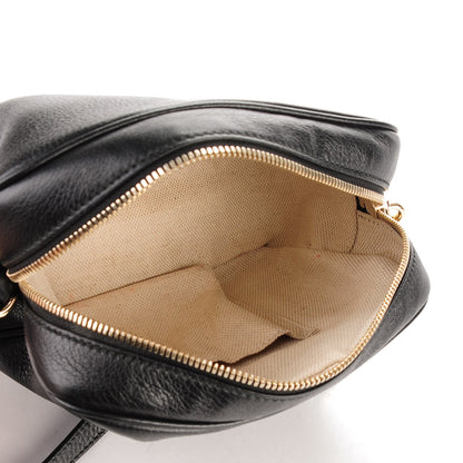 Gucci Pebbled Calfskin Small Soho Disco Bag Black 5 of 7