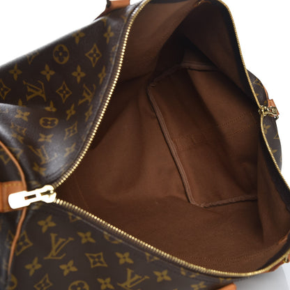 Louis Vuitton Monogram Keepall Bandouliere 55 6 of 10