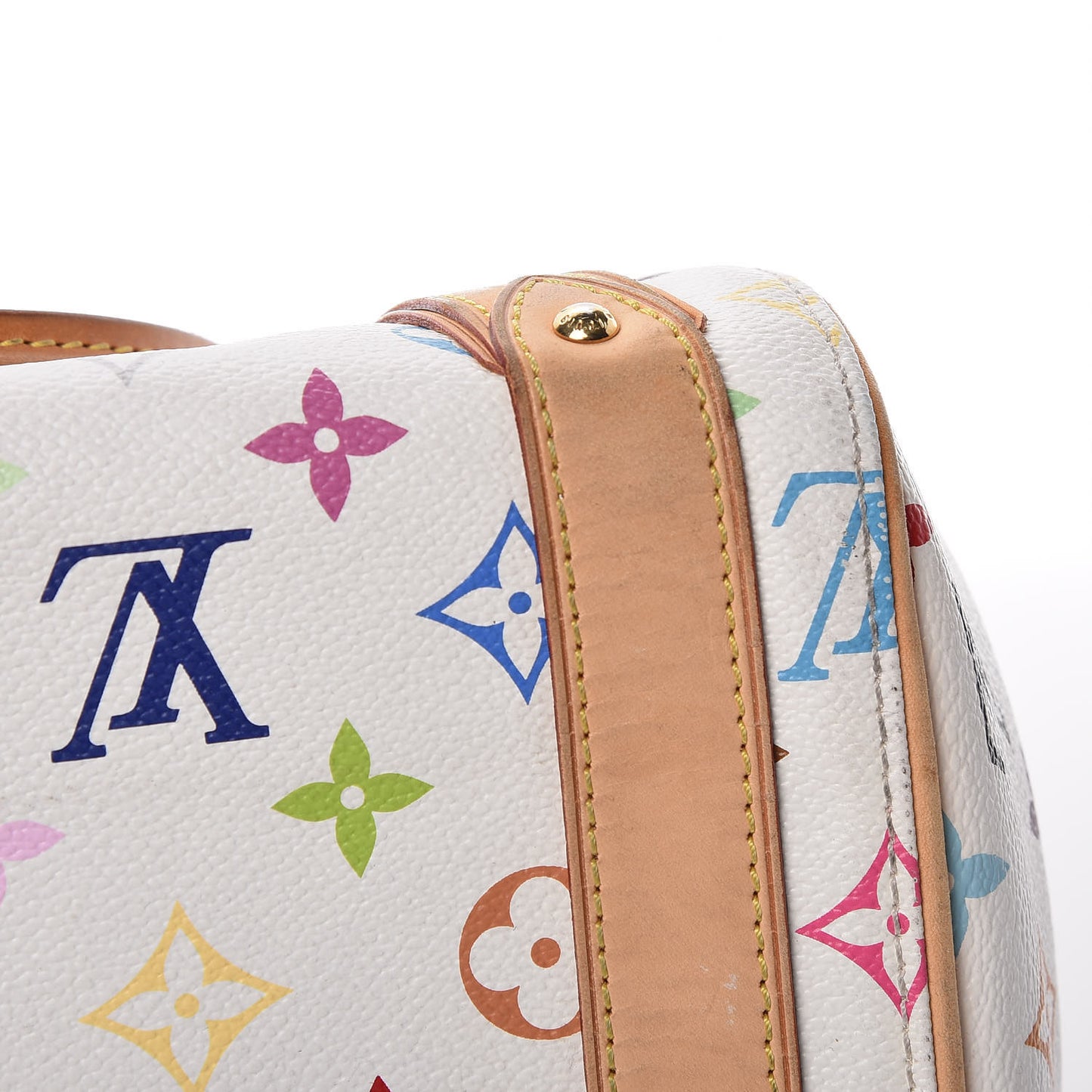 Monogram Multicolor Priscilla White