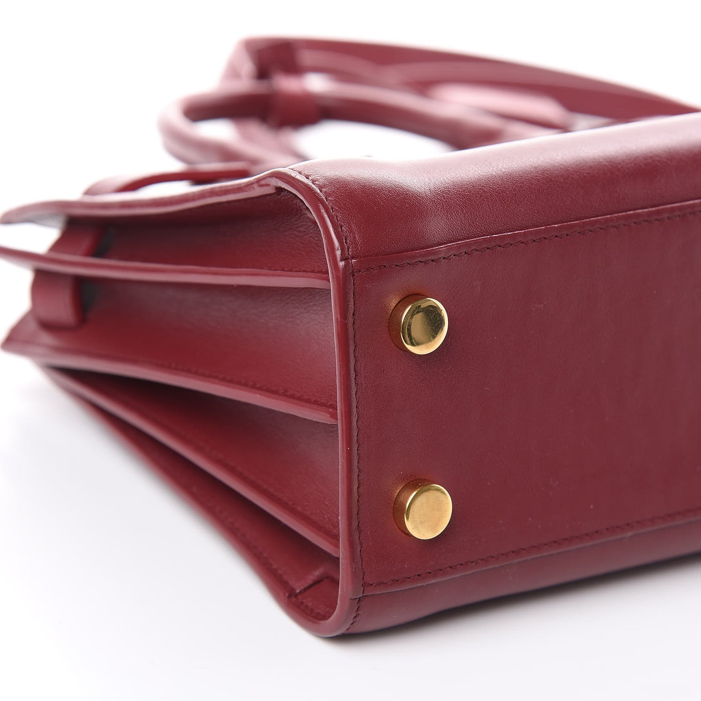 Calfskin Nano Sac De Jour Dark Pallisandre