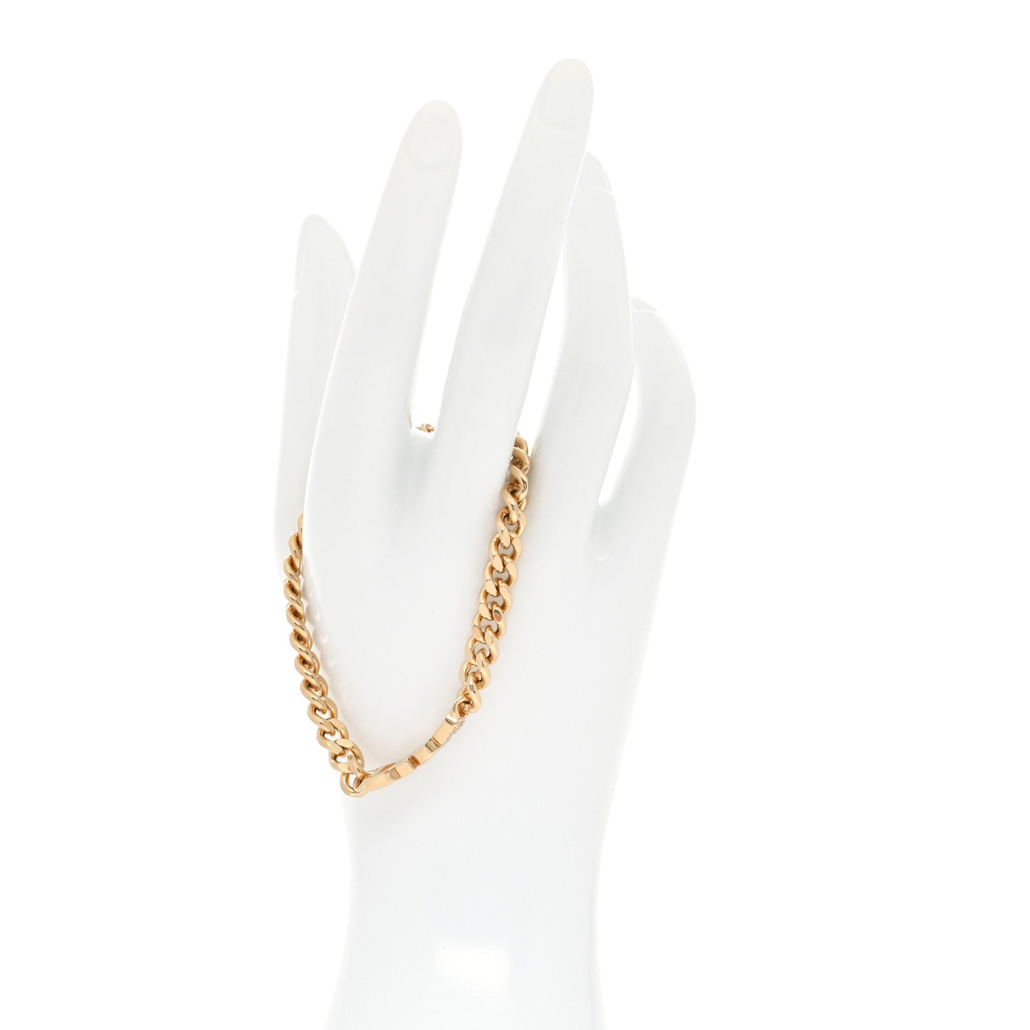 Christian Dior Metal Crystal Dio(r)evolution Bracelet Gold 2 of 6