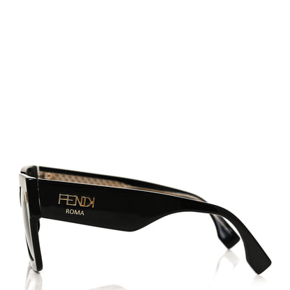 Fendi Acetate Fendi Roma Sunglasses FF 0457/G/S Black Blue 3 of 8