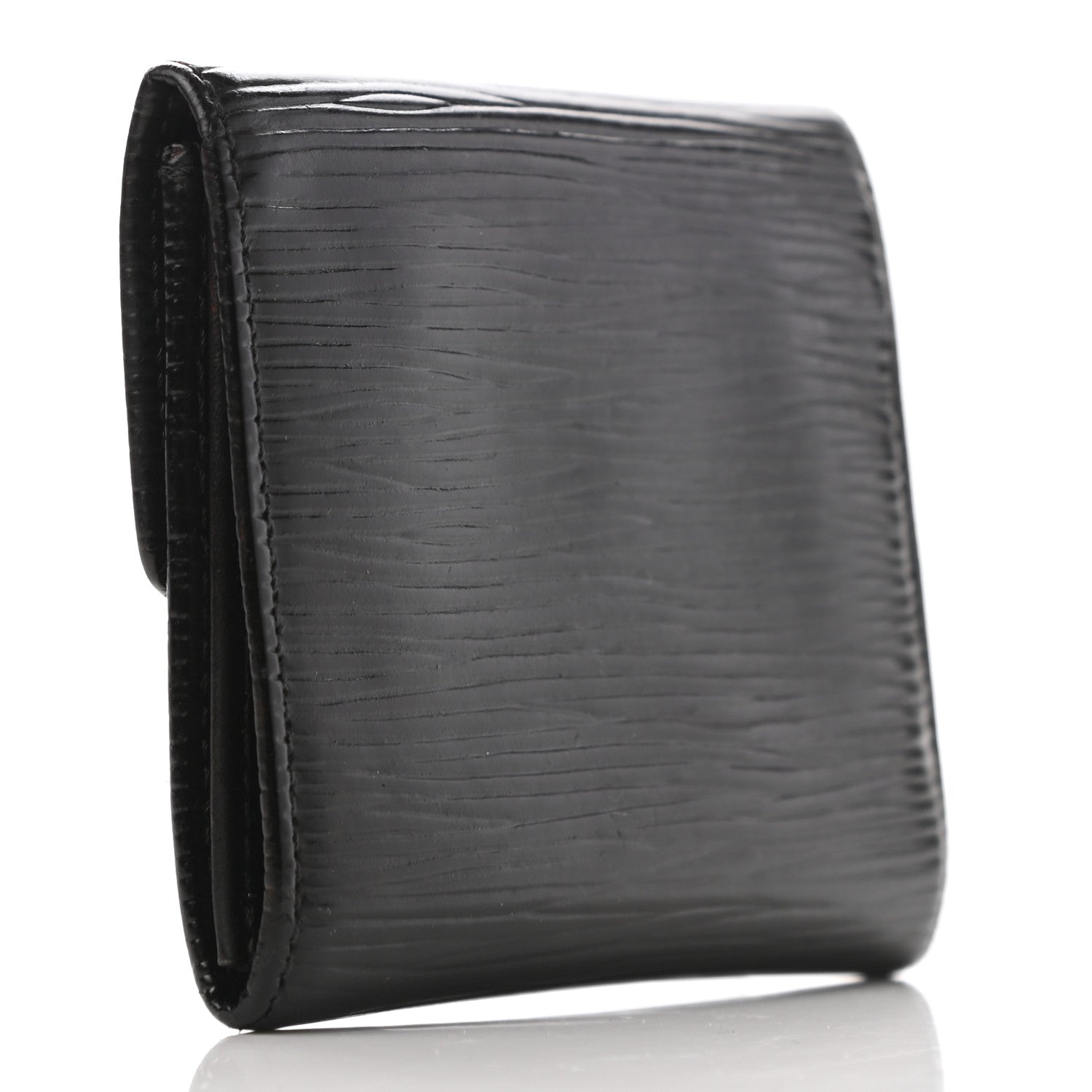 Louis Vuitton Epi Porte-Monnaie Simple Coin Purse Black 3 of 6