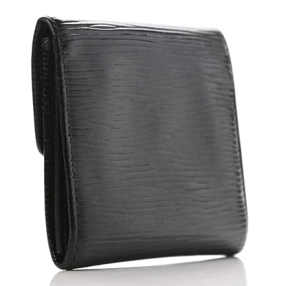Louis Vuitton Epi Porte-Monnaie Simple Coin Purse Black 3 of 6