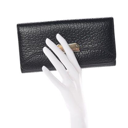 Burberry Heritage Grain Penrose Continental Wallet Black 2 of 8