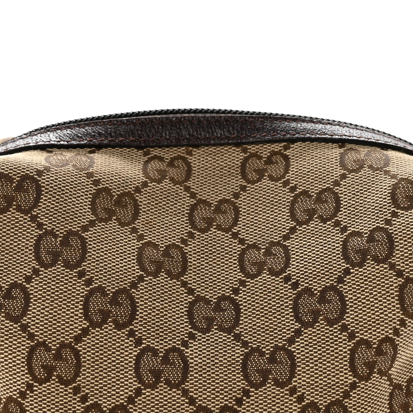 Monogram Large Cosmetic Case Brown