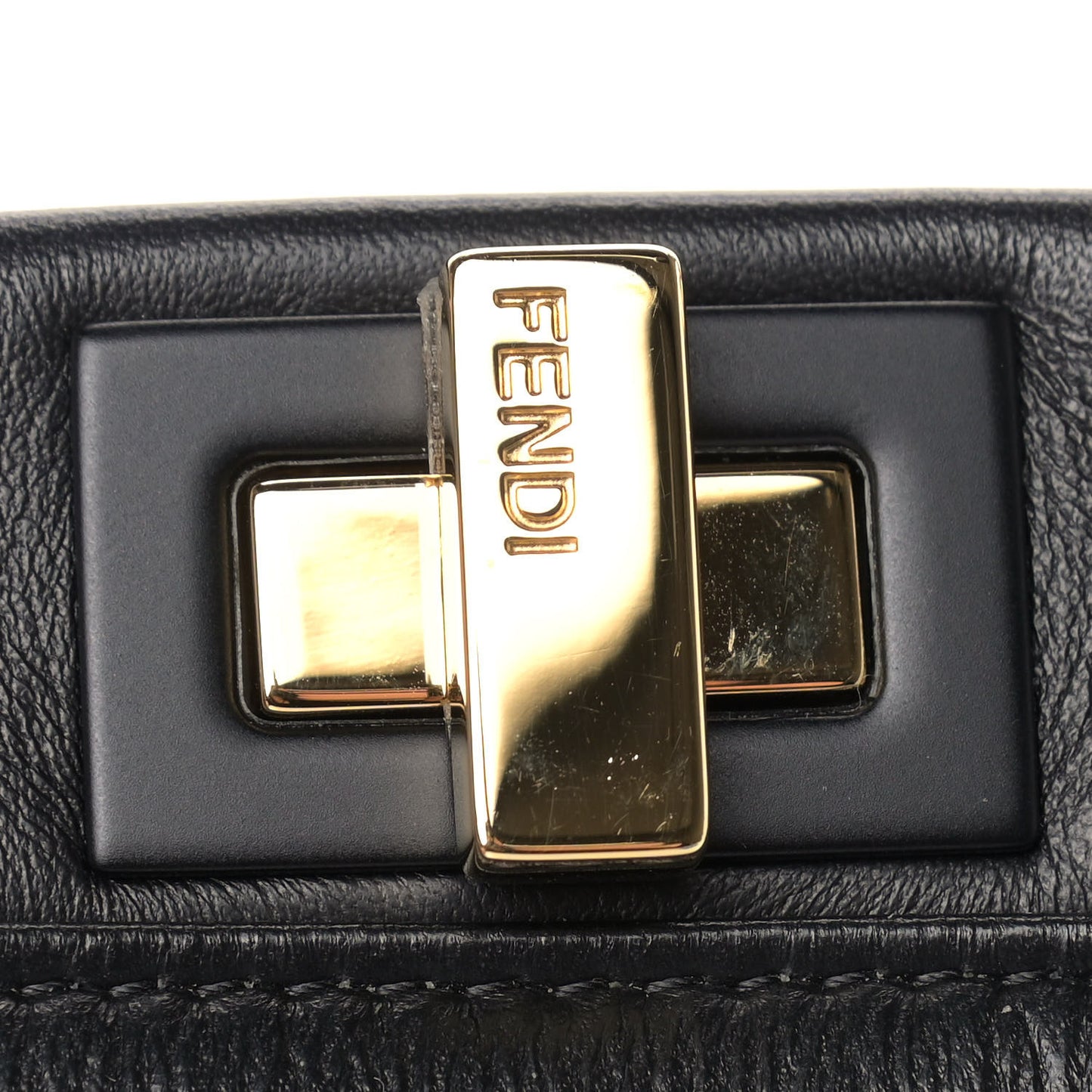 Nappa Monster Eyes Mini Peekaboo Iconic Satchel Black