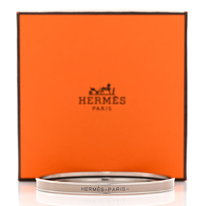 Hermes Enamel Printed Extra Narrow Bracelet 70 5 of 5